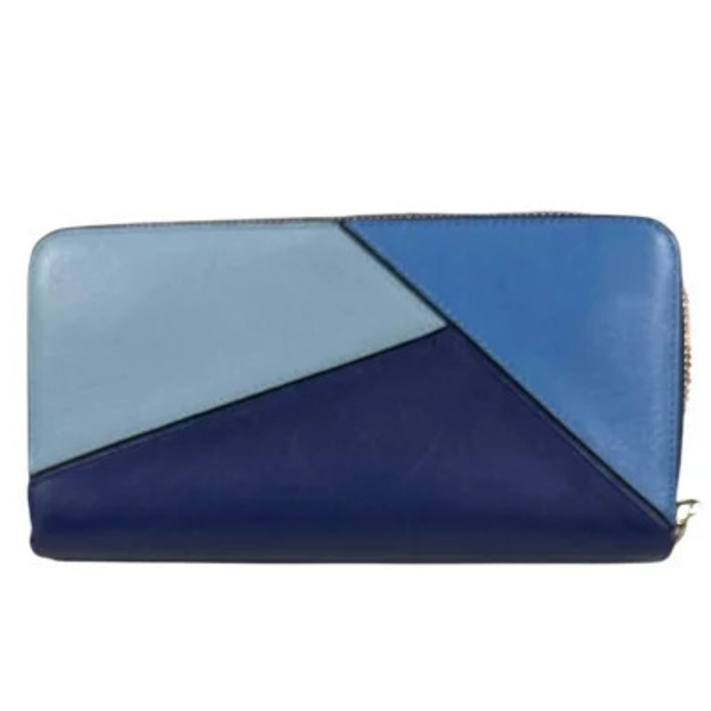 Loewe Zip Puzzle Wallet Long Around Black